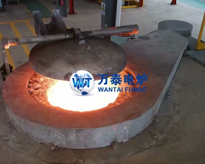 Medium frequency induction furnace