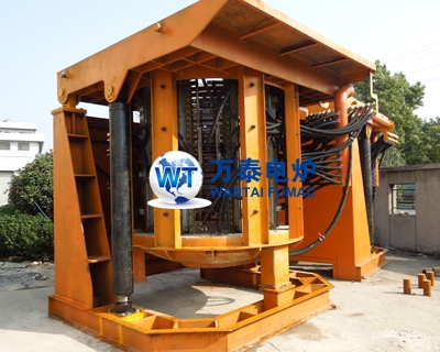 Medium frequency induction furnace